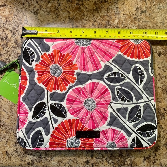 NWT Vera Bradley Tablet Sleeve Cheery Blossoms Cherry computer case - Picture 9 of 11